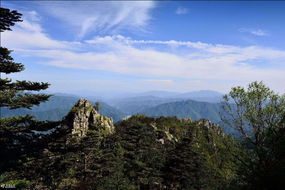 西安市秦岭山都有什么