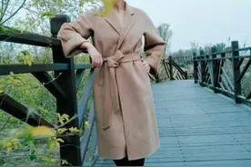 |做衣服｜0基础玩缝纫 亲子羊绒大衣同款面、辅料链接整理图片