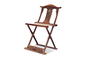 古典家具之几款方背交椅图片