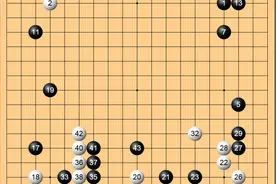 柯洁因为冲动屠大龙，结果新年第一天痛失好局图片