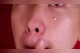 时尚资讯-韩国丑男化半边脸妆_手放开那一刻_我瞬间被惊艳到了