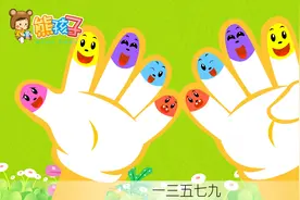 好玩的手指游戏儿歌，非常适合对0-6岁孩子进行启蒙教育