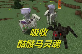 火焰解说 我的世界 1734 吸收骷髅马灵魂 火焰模组生存