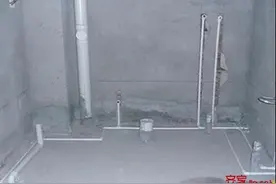 卫生间暗置水管的安装方案 开槽设卡千万小心！图片