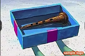 海绵宝宝送礼物章鱼哥