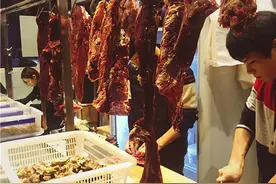 超嫩 明档现切的好牛肉图片