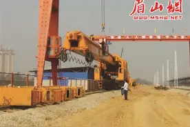 简蒲高速项目快速推进图片