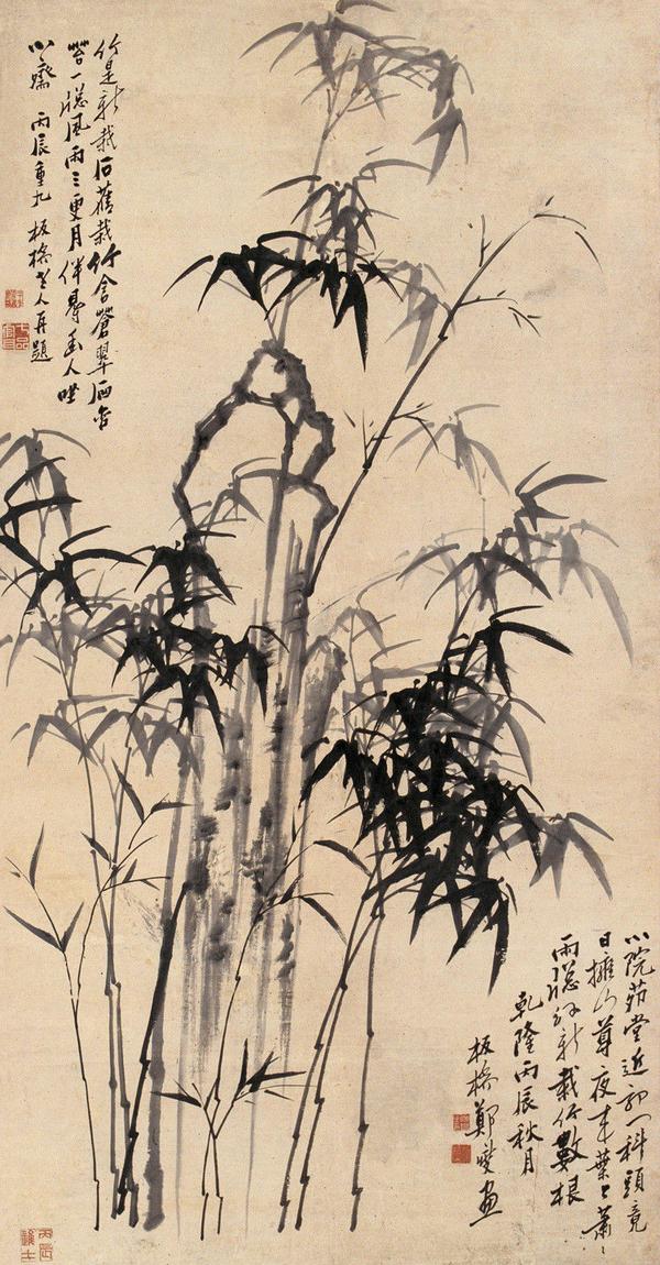 郑板桥与他的竹子画