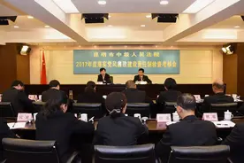 「关注」昆明中院党风廉政建设咋样？张学群检查时提出五点要求图片