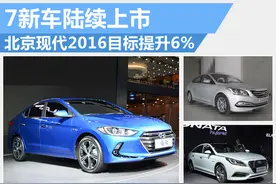 北京现代2016目标提升6% 7新车陆续上市图片
