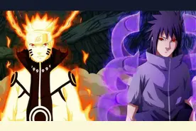 漩涡鸣人，宇智波佐助，哪个帅图片