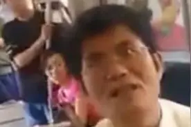 地铁大叔咆哮妹子：离我远一点，你的电磁波深深伤害到了我的大脑视频封面