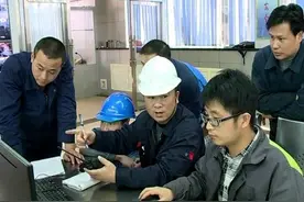 某基地发电厂汽轮机升级改造完毕投入使用图片