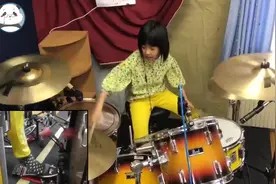 日本8岁天才少女说作为一个鼓手我习惯了低调 音乐是最好的陪伴视频封面