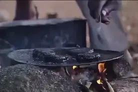 非洲重口味美食，抓蚊子做成蚊饼当食物，饥饿交加还有什么不敢吃图片