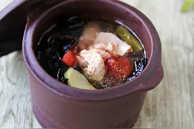 番茄木耳鸡块汤图片