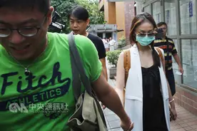 被判缓刑 “太阳花女王”刘乔安：感谢法官宽容图片