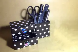 家里不用的废纸盒别扔，这样做立马变成实用收纳盒！图片