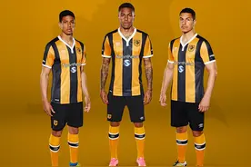 赫尔城发布新赛季主场球衣图片