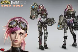 LOL玩家自制高达蔚：真徒手拆高达系列！拳拳致命图片