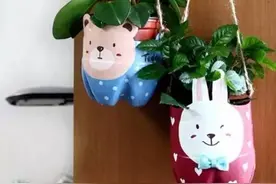 塑料瓶的园艺小创意，考验动手能力的时候到了图片