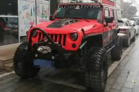 土豪拿数十万改造爱车牧马人，成品秒杀奔驰路虎越野车图片