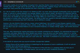 暴雪蓝帖：关于盗贼暗影之舞调整的说明图片