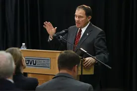 美国犹他州摩门教群体中一直存在着一夫多妻制现象图片