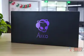 外设新品AKKO艾酷迷彩87键机械键盘实物首发图片