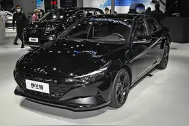 伊兰特黑骑士限量版炫酷来袭，动力不变，配置或成最大亮点图片