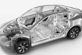 特斯拉带头玩一体冲压式车身技术很强？天价维修费的账你算了没图片