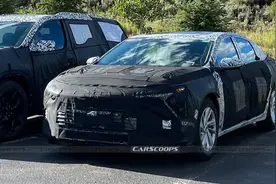 疑似上汽通用别克全新轿车谍照曝光，或为君越换代车型图片