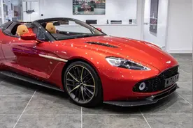 车界艺术品，全新阿斯顿·马丁Vanquish Zagato 敞篷版图片