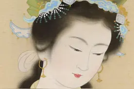 名画观赏：巧笑倩兮的中国美人vs惊鸿一瞥的西方美女，谁更惊艳图片