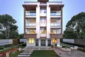 湖南六兄妹与父母合建“七拼”别墅，设计成单元楼，这家人太牛了图片