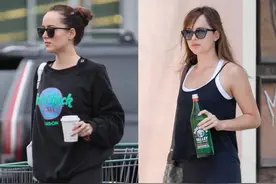 达妹Dakota Johnson运动健身私服街拍合集图片