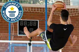 五项令人羡慕的蹦床跳跃翻滚扣篮纪录，创吉尼斯世界纪录