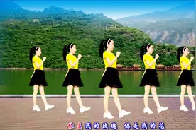 广场舞《你是我的玫瑰花》动感时尚自由舞，好听又好看附详细分解