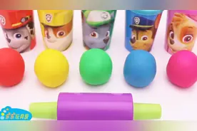 汪汪队立大功儿童益智玩具，培乐多彩泥创意新玩法视频教程送给你