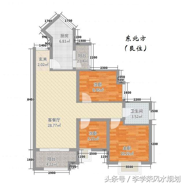 整个房屋缺东北角化解方法