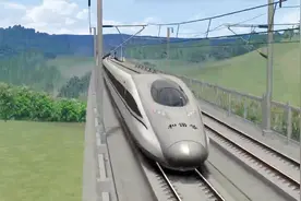 4分30秒看完：模拟和谐号CRH380A以时速437爆表“飞行”