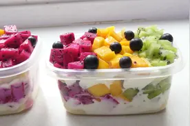 教你做一个简单又快捷的水果盒子蛋糕，这样做香甜美味，超好吃