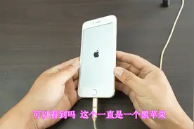 iPhone6plus开机一直是个黑色苹果，刷机后才知道翻车了，亏大啦视频封面
