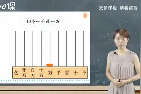 小学四年级上册数学知识点，大数的认识——亿以内的认识视频封面