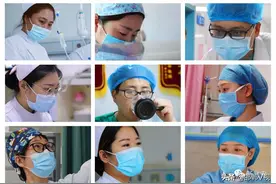 说天上星星亮的人，是因为你没有见过白衣天使的眼睛图片