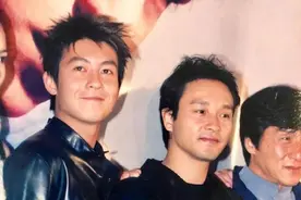 才出道就有巨星帮写歌，张国荣当年为何那么赏识陈冠希？图片