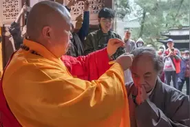 72岁蔡志忠少林寺出家！4岁立志，70年追梦成著名华人漫画家图片