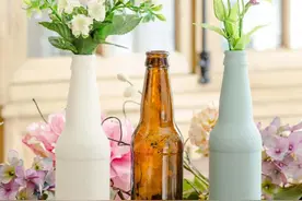 18个废旧空啤酒瓶的创意工艺图片