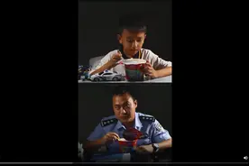 “我吃泡面，总是怕被爸妈知道”警察与儿时自己的隔空对话……图片