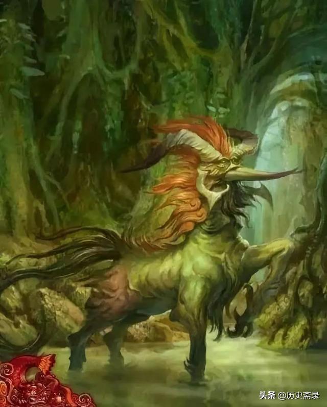 《山海经》异兽图大全，附详细出处